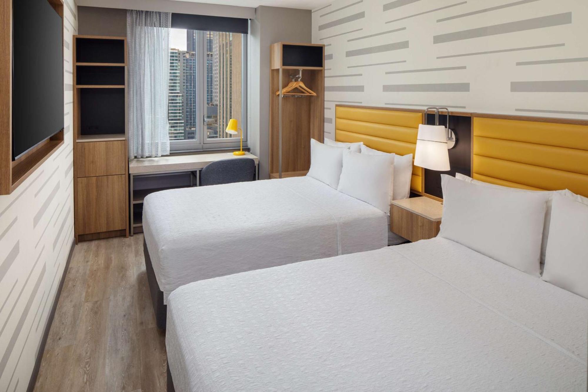 Double Room with Two Double Beds and City View - Hearing Accessible,1708394463:JPEG